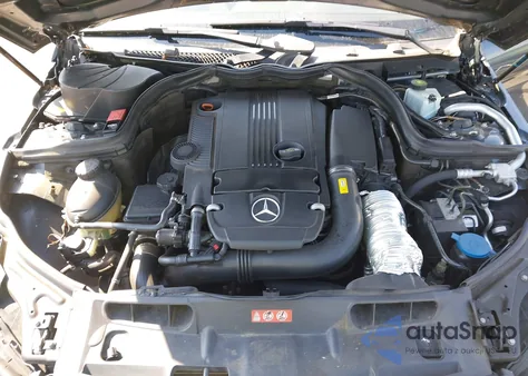 2013 Mercedes-Benz C 250 Sport from USA, damaged, VIN WDDGF4HB1DA827280